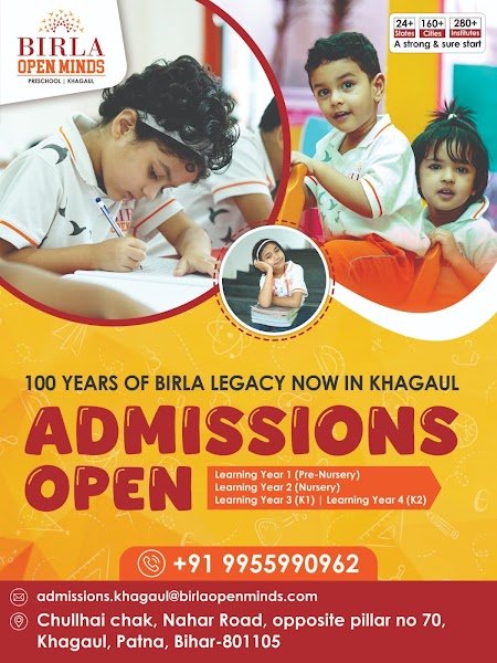 Birla Open Minds Pre School Khagaul