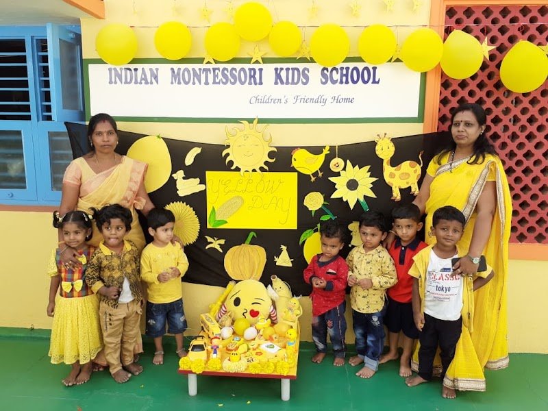 Indian Montessori Kids School Campus